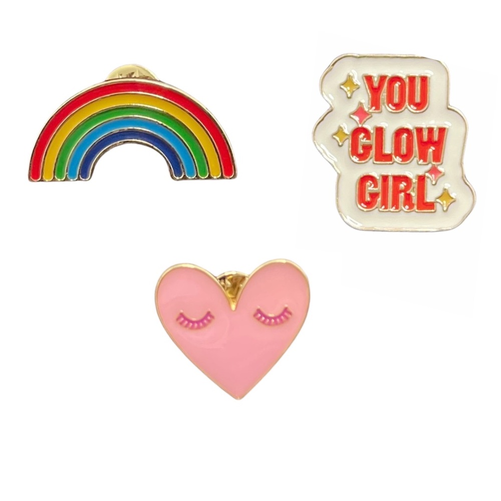 BP.  Expression Lapel Pin Set Of Three